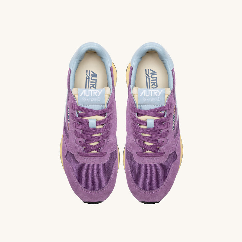 Autry - Baskets Reelwind Low Suede - Violet & Cel