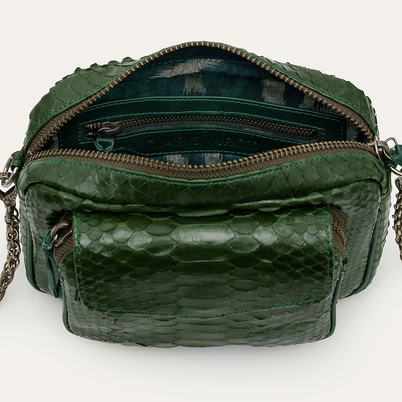 Claris Virot - Sac Charly - Vert Python