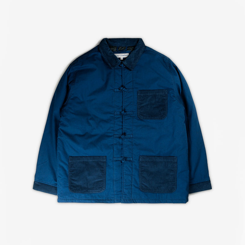 ジャケット・アウター 70s Shonghai french china indigo jacket Bleu - Shanghai Winter Jacket - Indigo – Merci Paris
