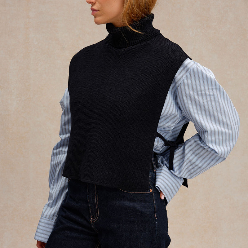Le Minor - Plastron - Marine