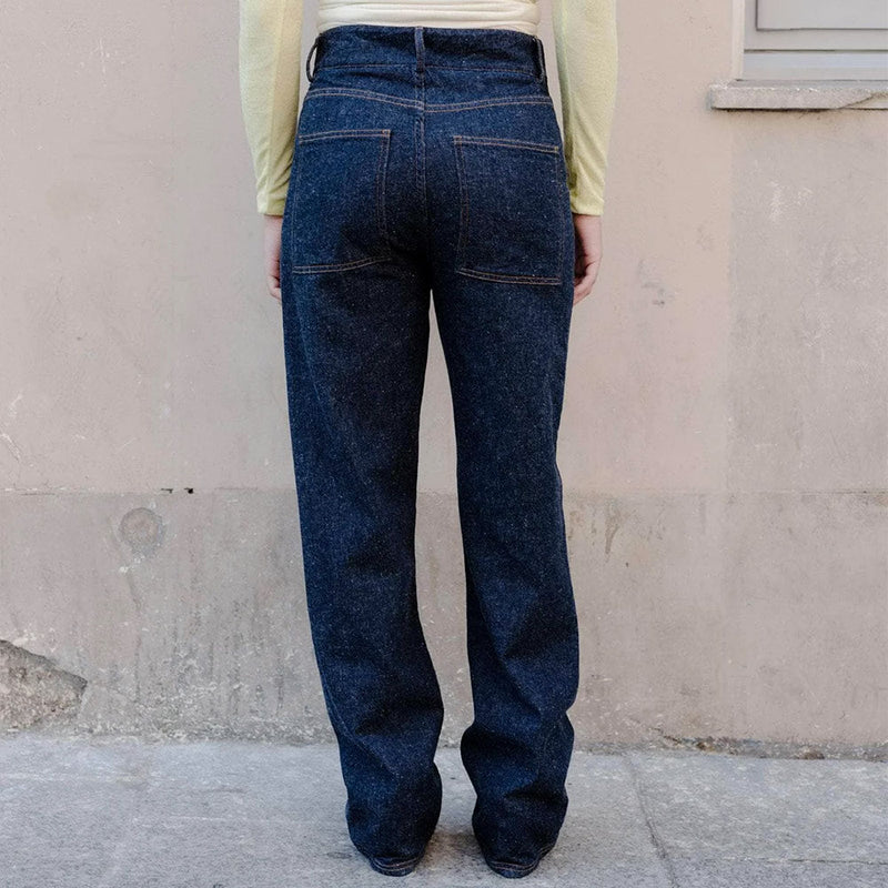 Baserange - Pantalon Tajo - Bleu