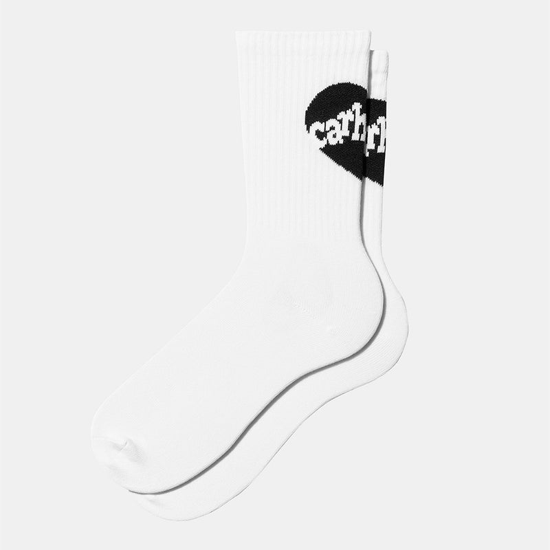 Carhartt WIP - Chaussettes Amour - Blanc