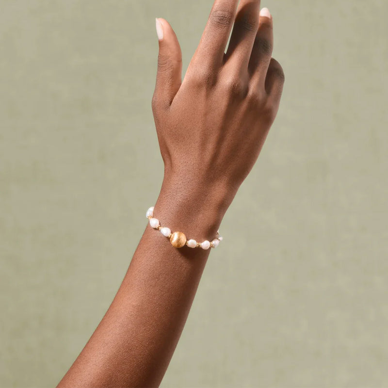 Tityaravy - Bracelet Samhita - Perles d'eau douce