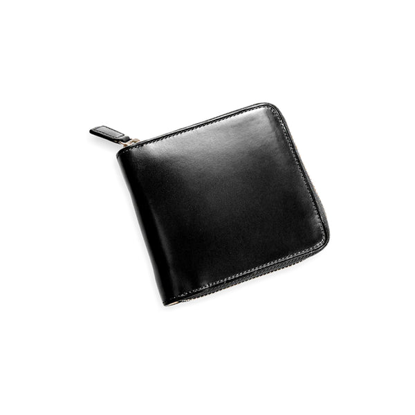 Il Bussetto - Portefeuille zippé - Noir