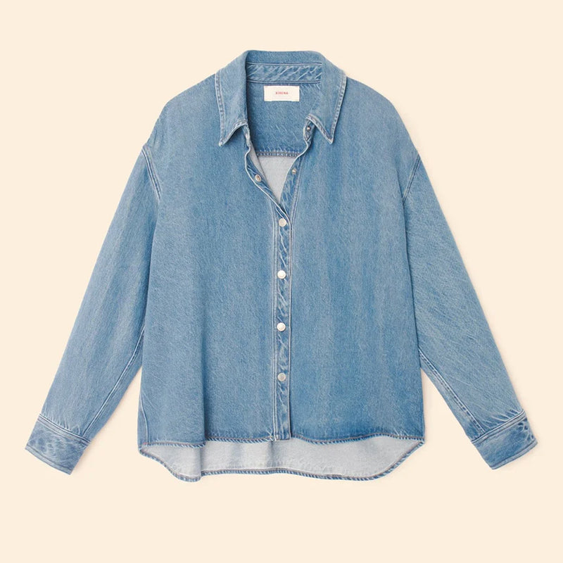 Xirena - Chemise Gia - Bleu Denim