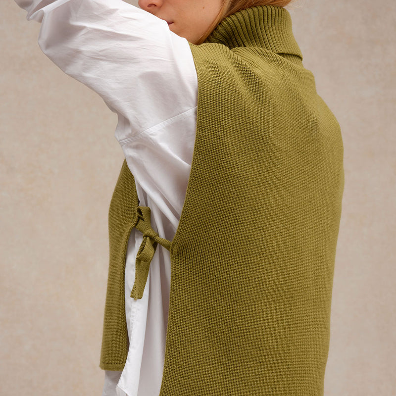 Le Minor - Plastron - Olive Acide
