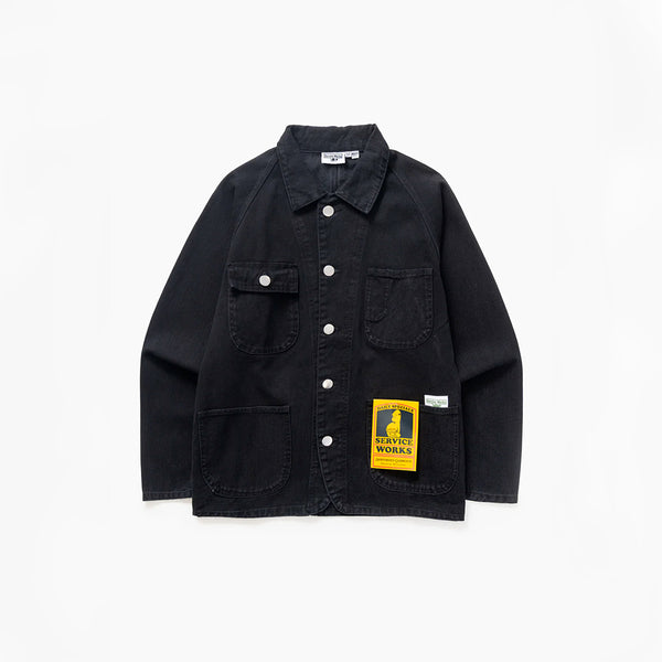 Service Works - Veste Jeans Coverall 2.0 - Bleu Dark Wash