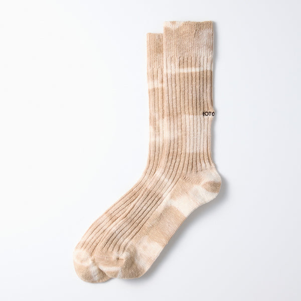 Rototo - Chaussettes 1603 - Beige Clay