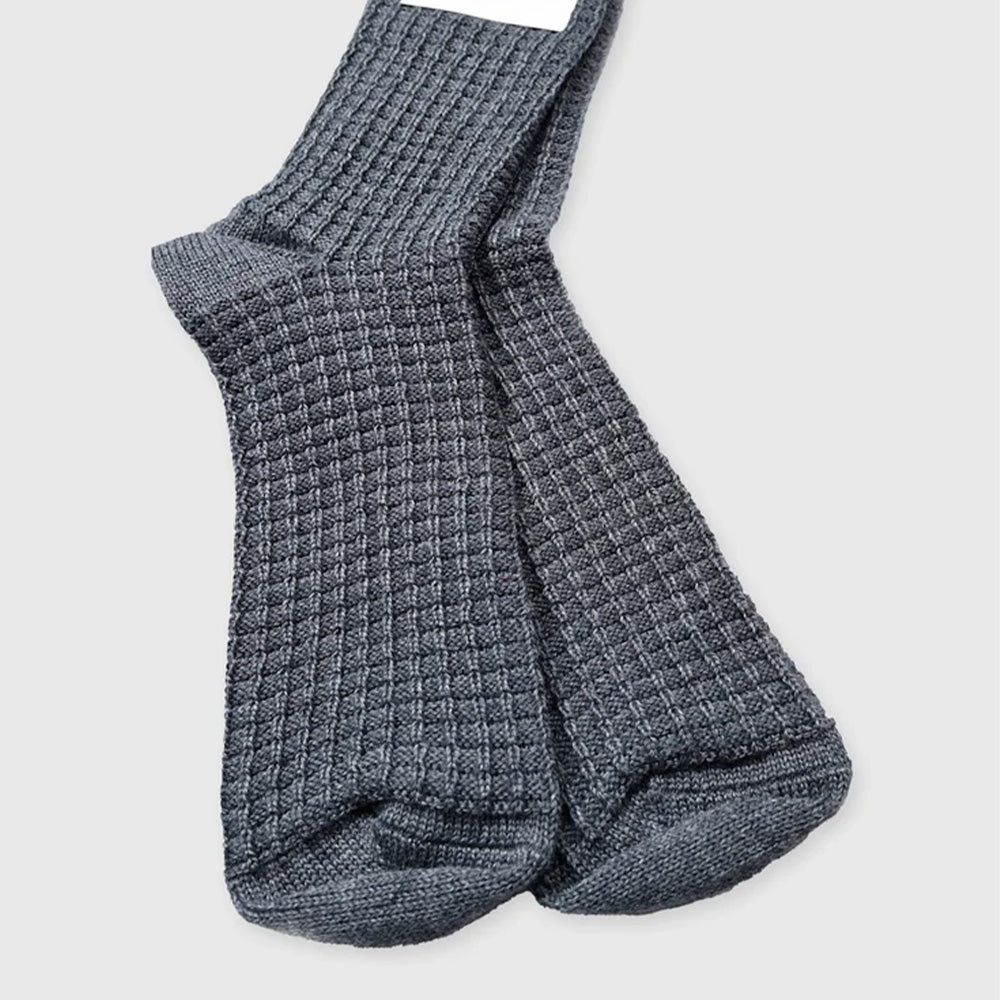 Howlin' - Fuzzy Waffle Socks - Grey