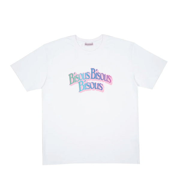 Bisous Skateboard - T-Shirt Term - Blanc