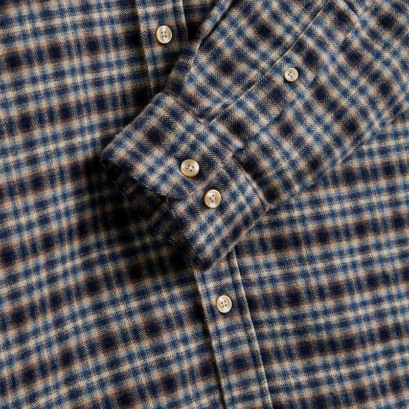 Portuguese Flannel - Chemise Vouga - Bleu