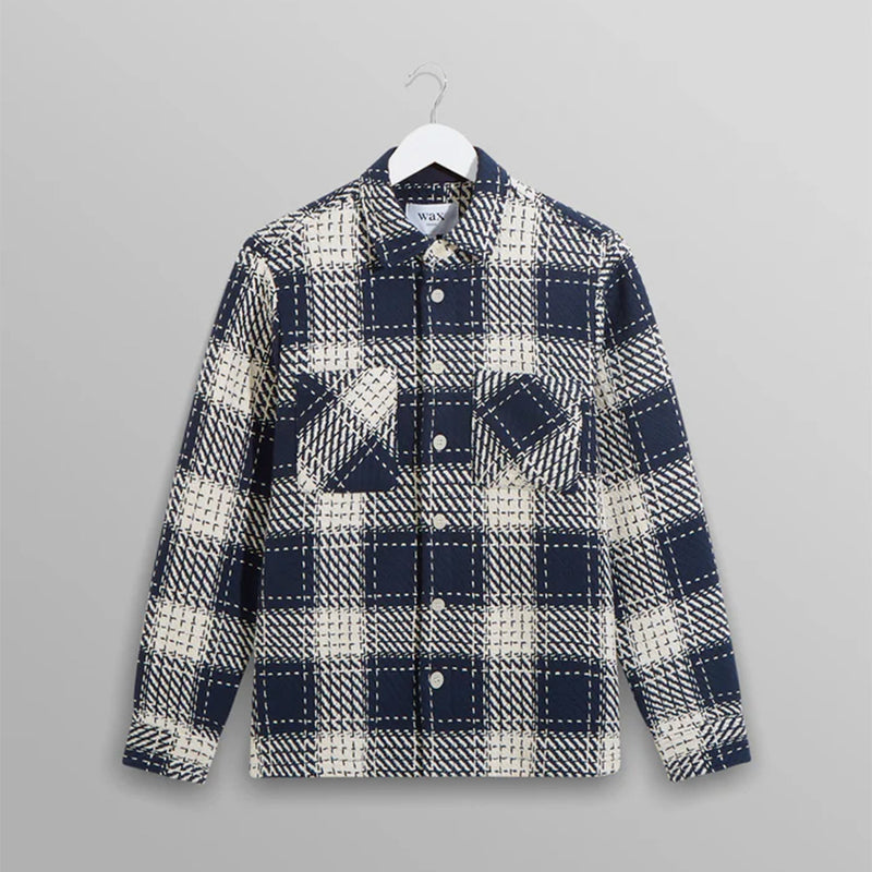 Wax London -  Surchemise Whiting - Marine