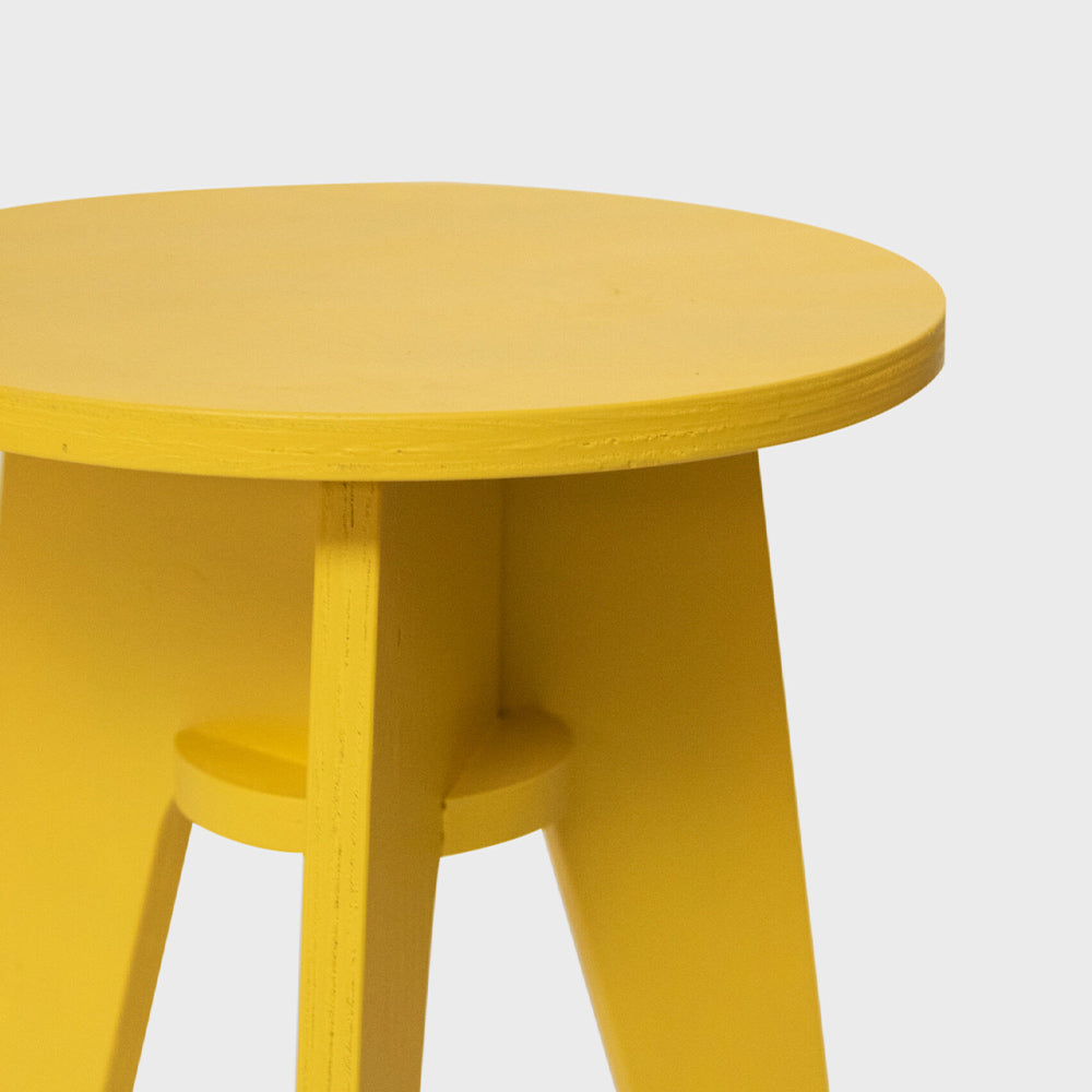 Crisis Stool - Yellow - Piet Hein Eek – Merci Paris