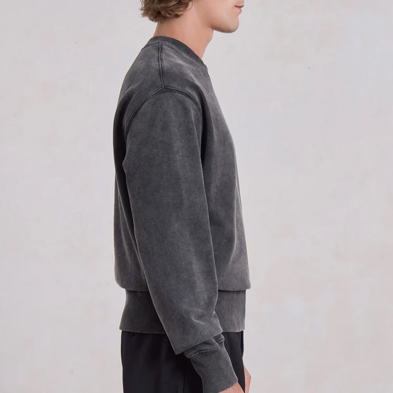 Museum Garments - Sweat Athlétique - Noir Délavé