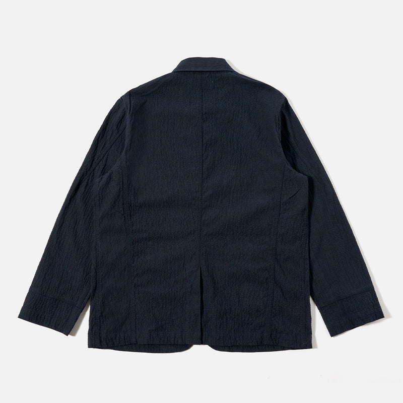 Universal Works - Veste Original bakers -Noir/Marine