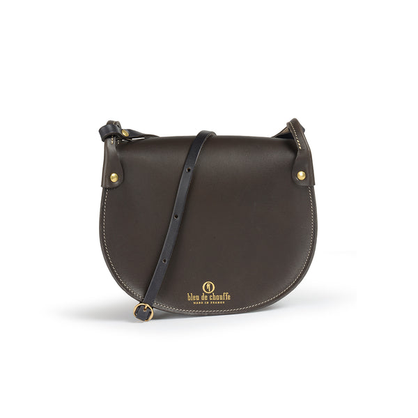 Bleu de Chauffe -  Sac Gibeciere Diane M - Gris