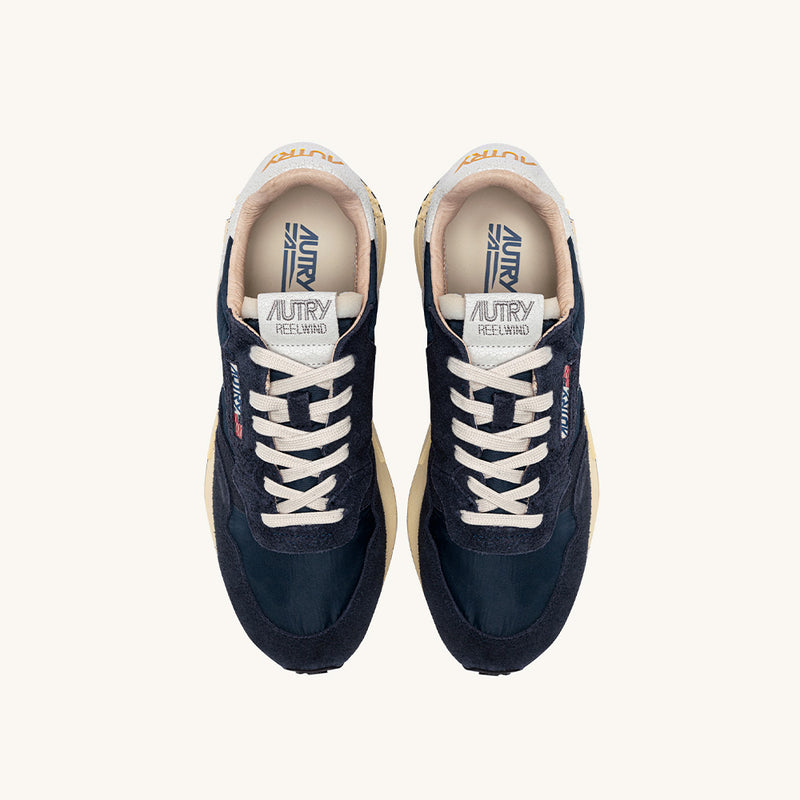 Autry - Baskets Reelwind Low Man Suede - Noir