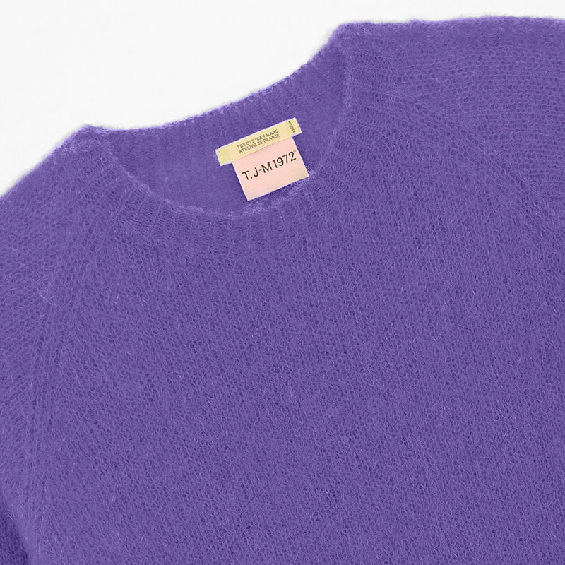 Tricots Jean Marc - Pull Anouch Col Rond - Violet