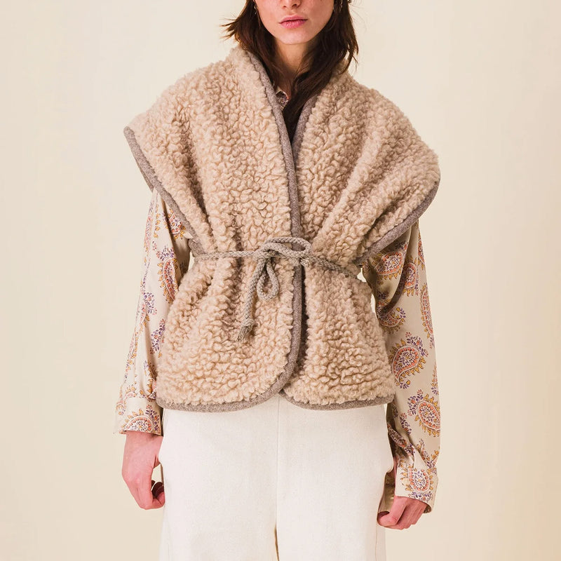 Sixsoeurs - Veste Reina - Beige