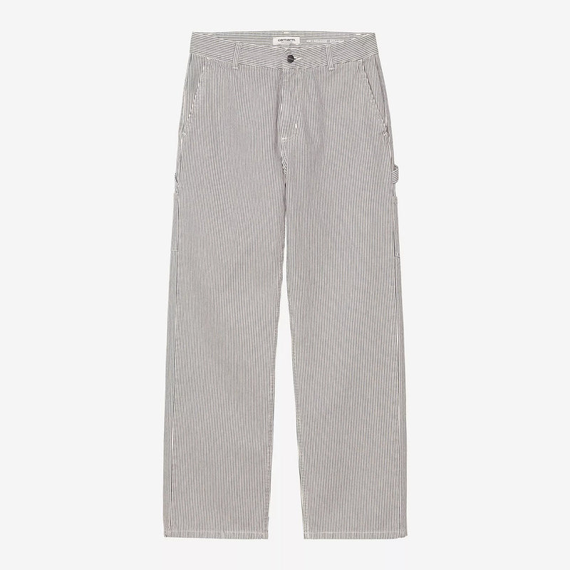 Carhartt WIP - W Mercer Striped Pants - Graphite Wax – Merci Paris