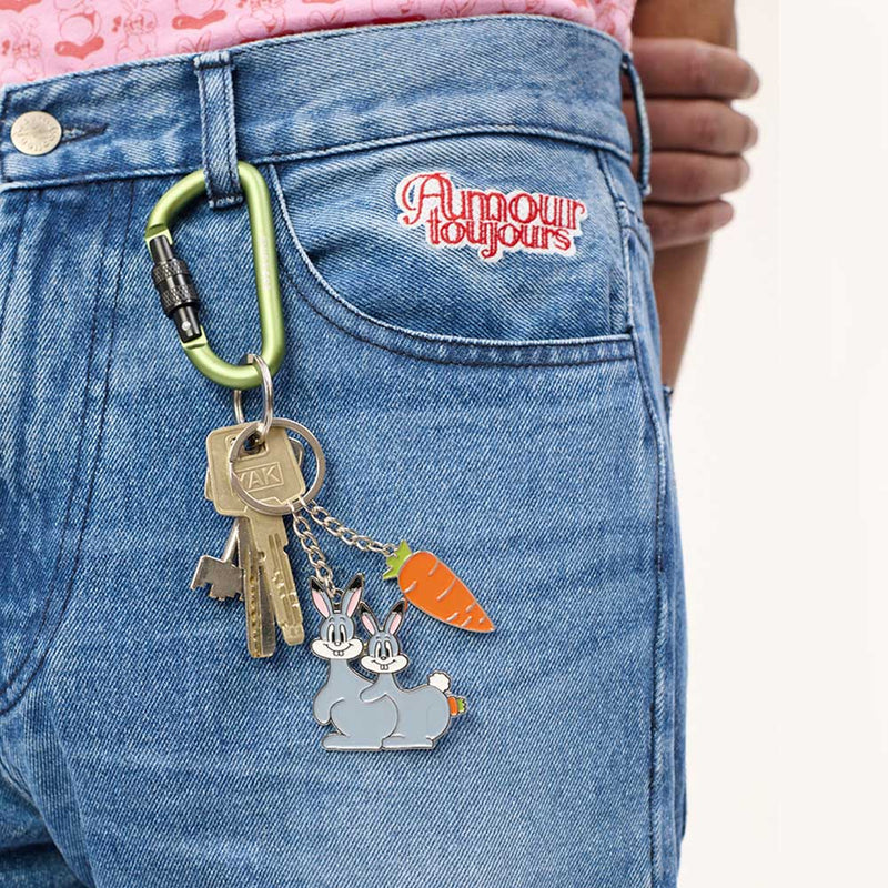 Carne Bollente - Porte clé Carrot Affair - Multicolore