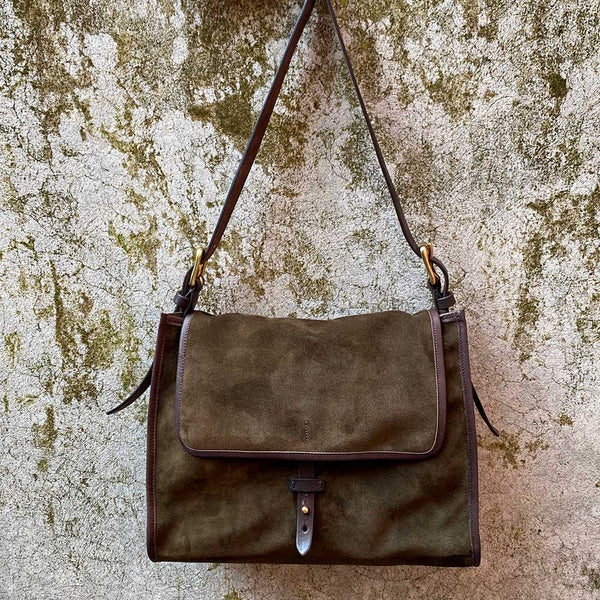 Massimo Palomba - Sac Diana Suede - Olive