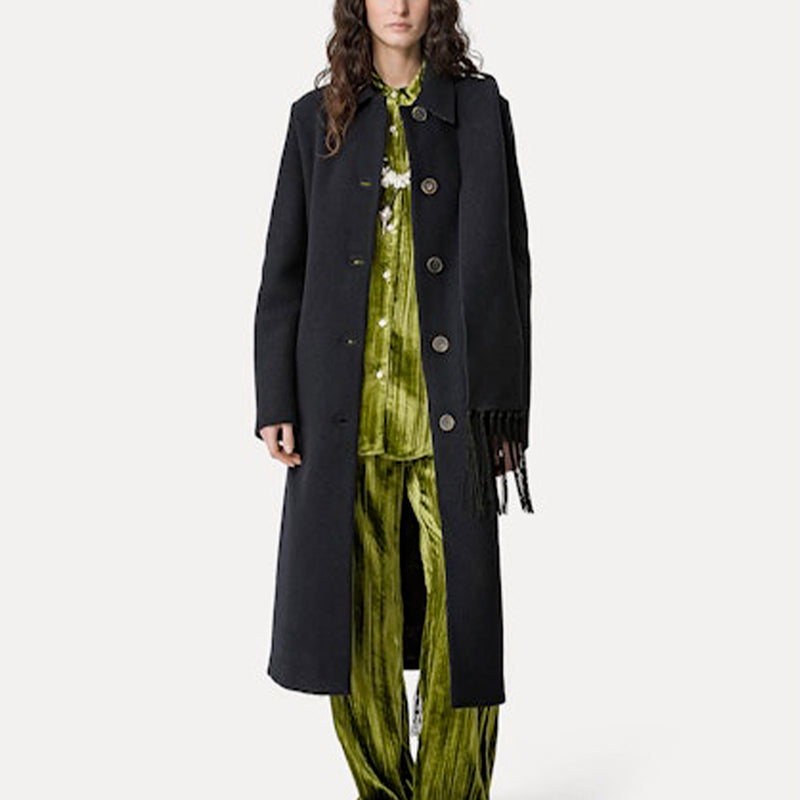 forte_forte - Manteau long - Noir