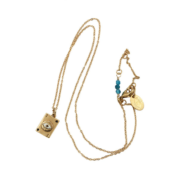 LA2L - Collier Sacha Mini Carte - Destin