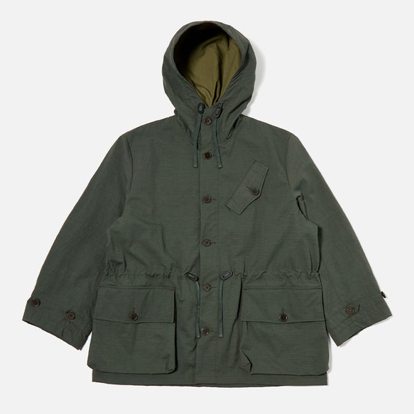 Universal Works - Manteau Boston - Kaki
