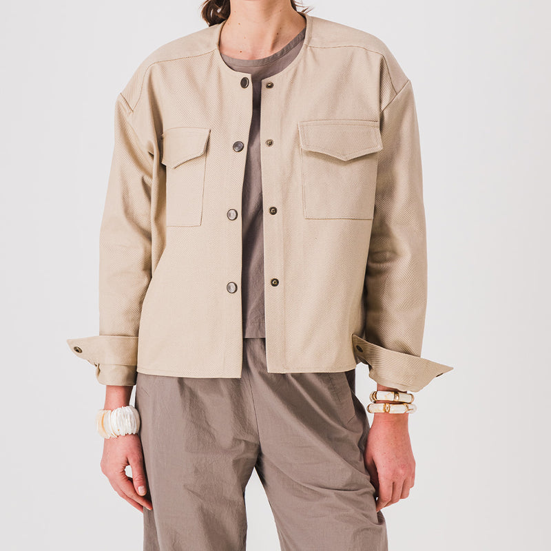 SIXSOEURS - Veste Dolly - Beige