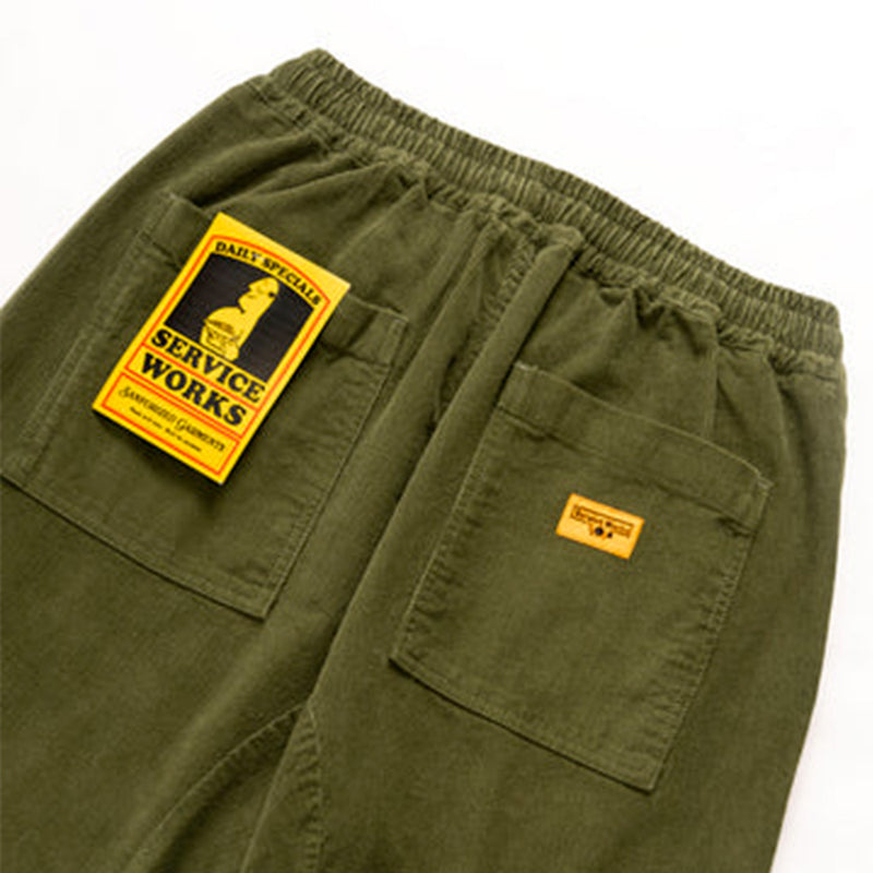 Service Works - Pantalon Cordury - Olive