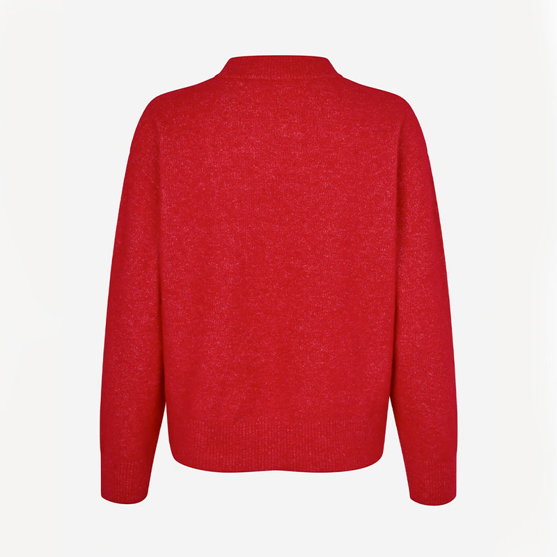 Samsoe Samsoe - Pull Anour - Haute Red