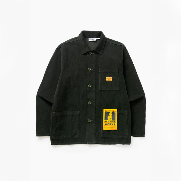 Service Works - Chemise Travail Velours - Vert Coppice