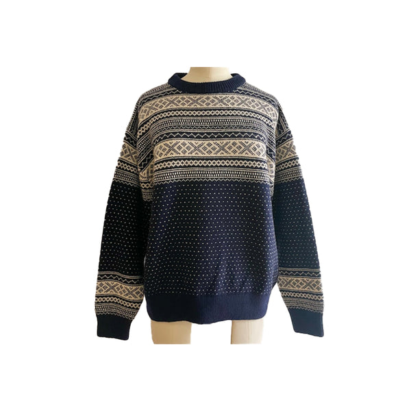 Sarahwear - Pull jacquard – Marine