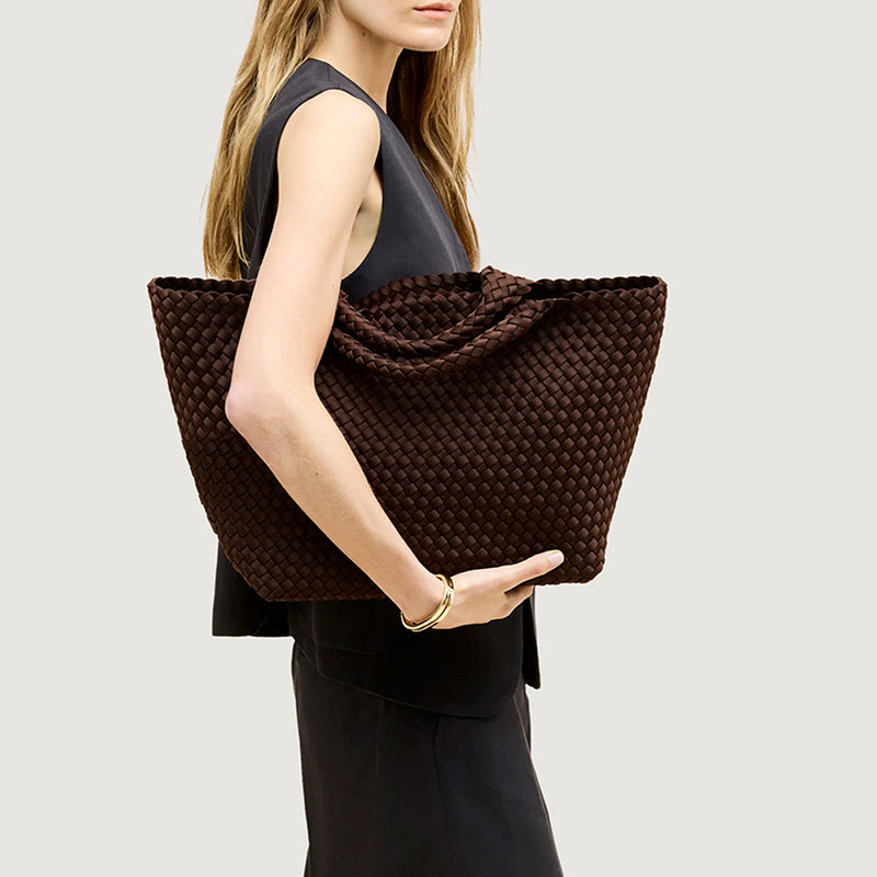 Naghedi - St Barths Medium Tote - Chocolat