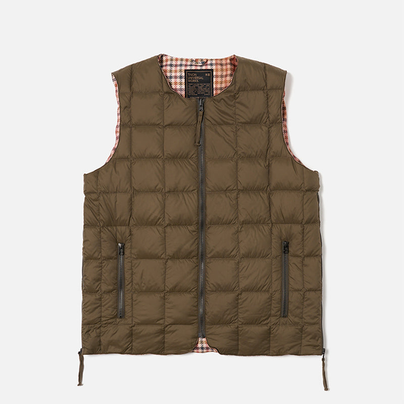 Universal Works - Veste Zip Réversible  - Dark Olive