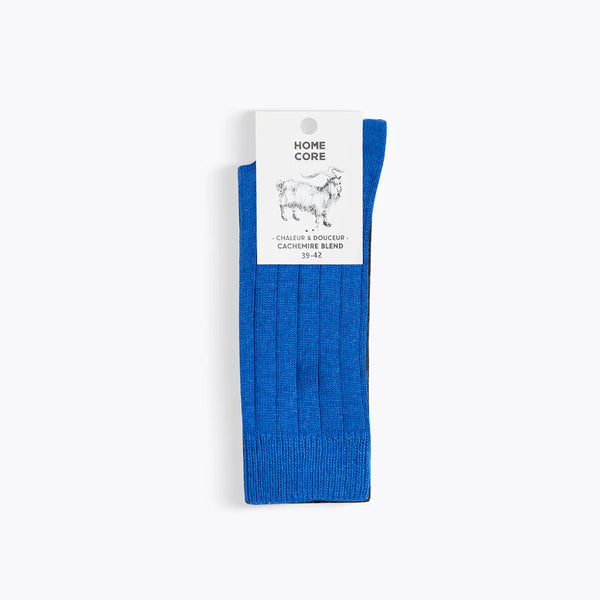Homecore - Chaussettes Cachemire - Bleu