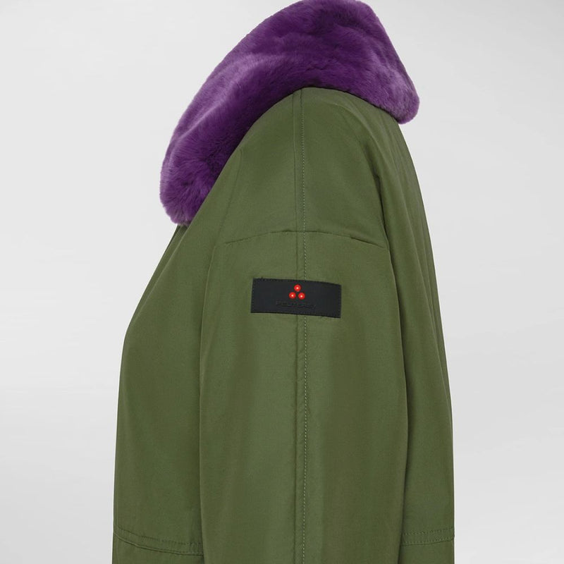 Peuterey - Manteau Gursky reversible - Vert violet