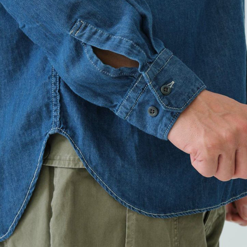 Sage de Cret - Chemise Travail Denim - Bleu