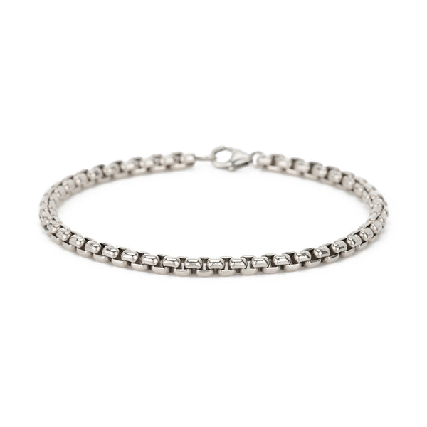 Mara Scalise - Bracelet Box Chain - Silver