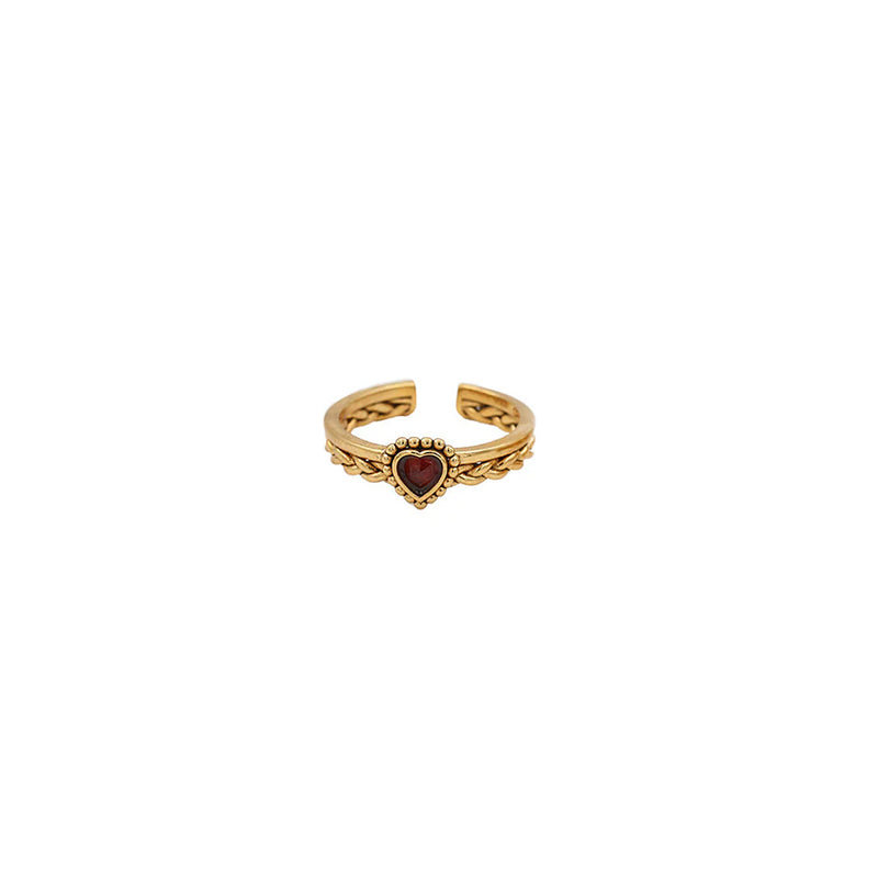 LA2L - Bague Rhaenira - Grenat