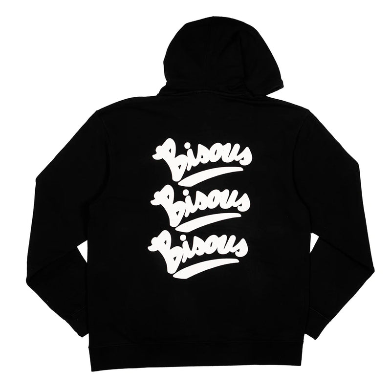 Bisous Skateboard - Sweat Gianni - Noir