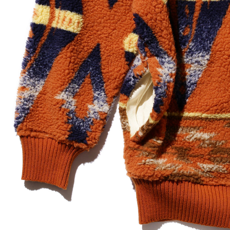 Beams Plus - Cardigan Boa - Orange