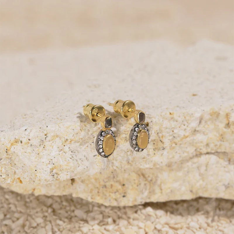 Marie Laure Chamorel - Boucles d'oreilles n°932 - Gold