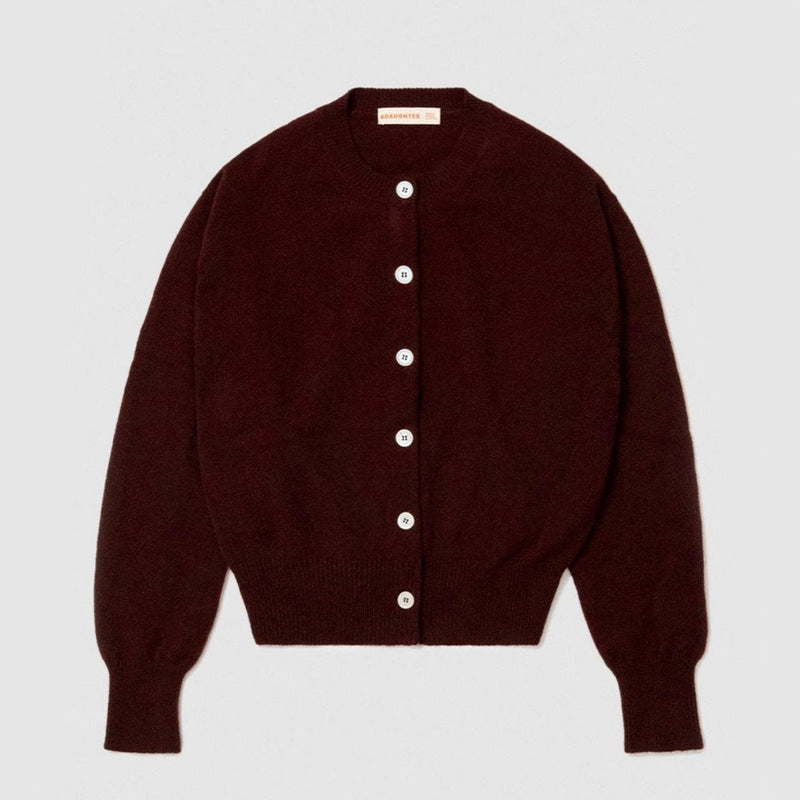 & Daughter - Cardigan Ada - Burgundy