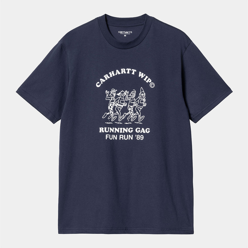 Carhartt WIP - T-Shirt Fun Run - Bleu