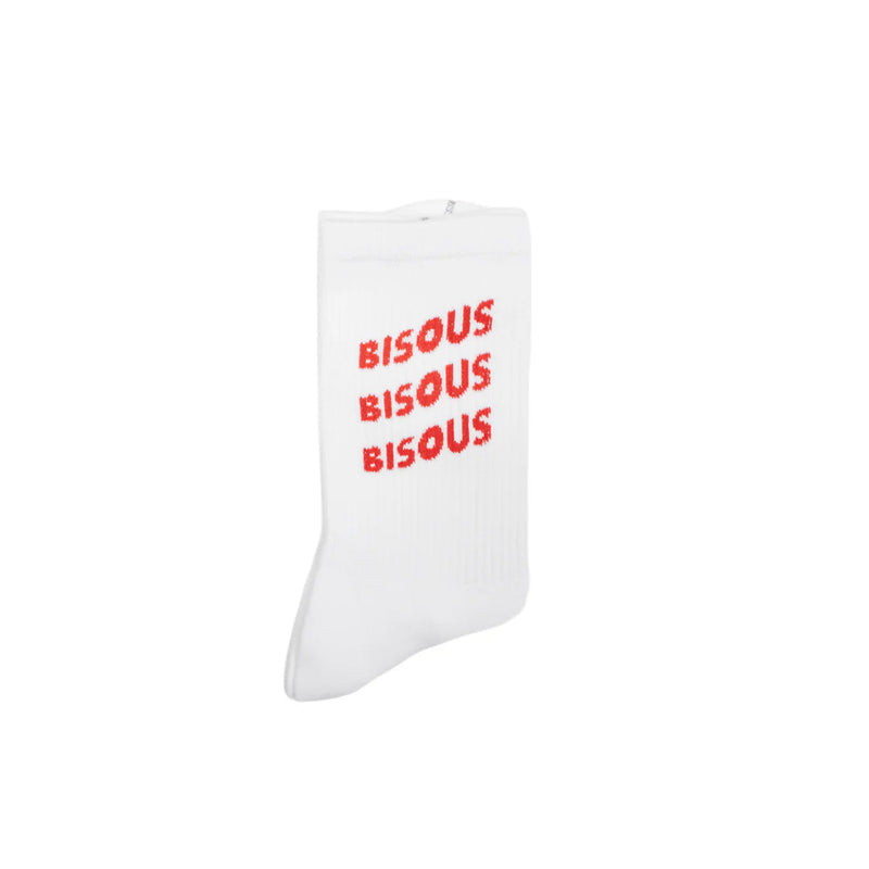 Bisous Skateboard - Chaussettes Sonics - Rouge