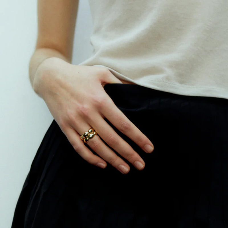 Ragbag - Bague Oval Emberly - Gold