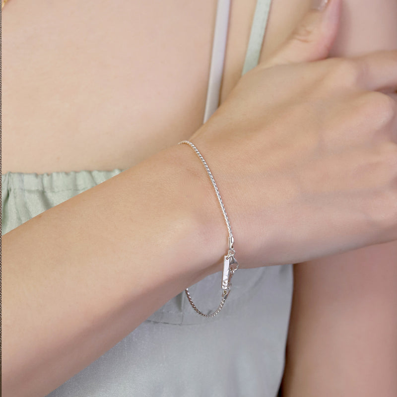 TEN - Bracelet Twist - Argent