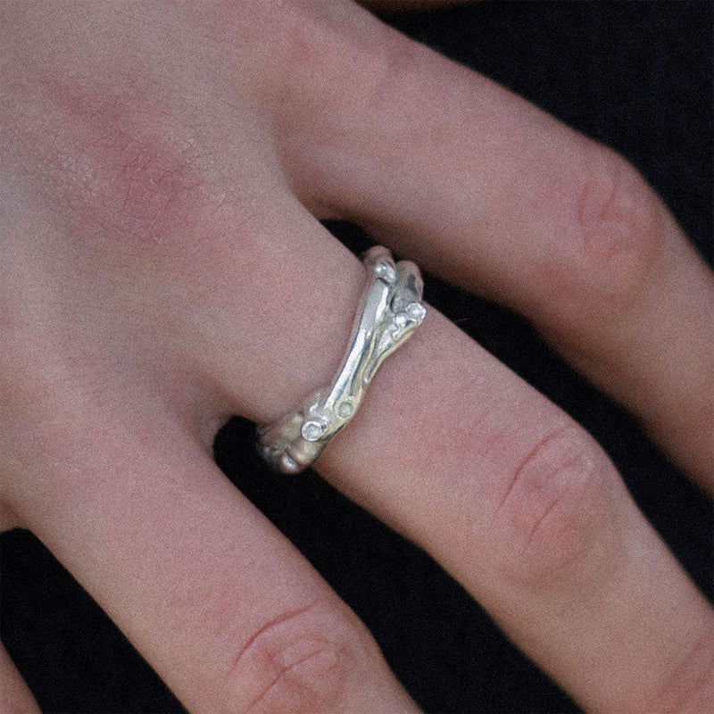 Fontennoy - Bague Nœuds Marins - Argent